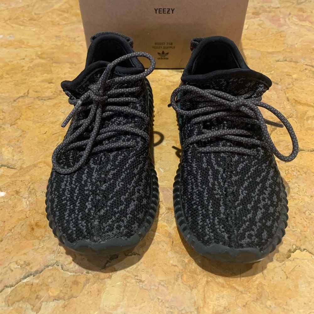 Yeezy 350 V2 infant ‘black non-reflective ‘ 8K